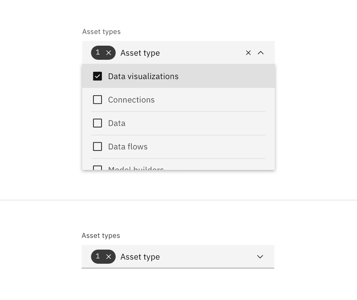 Fixed filterable dropdown selected state.